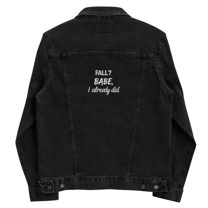 Fall Denim Jacket